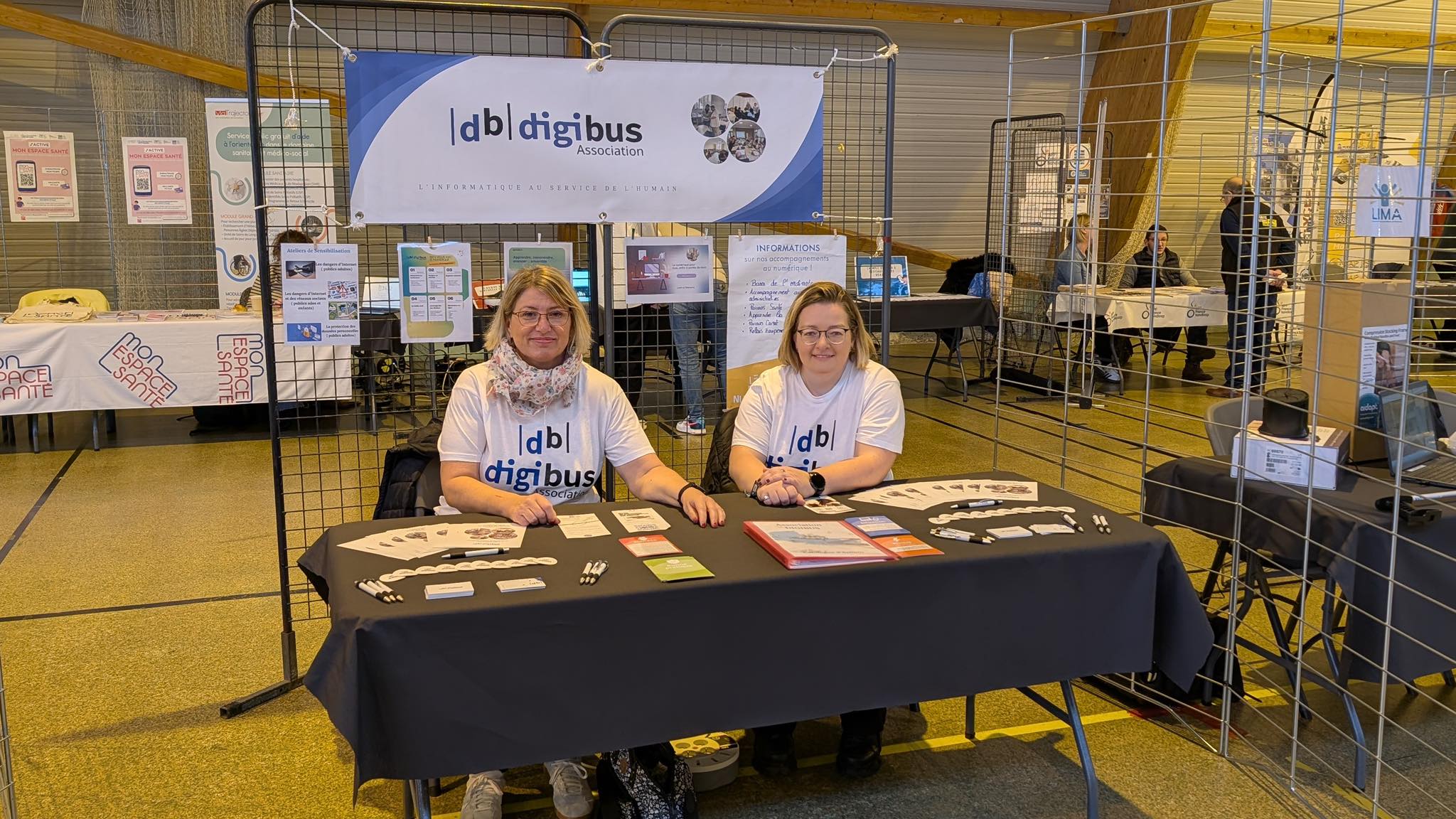 Judith et Stéphanie au Forum Bien Vieillir